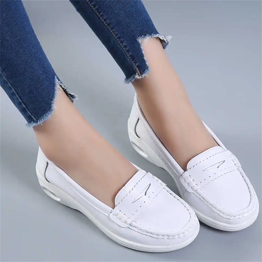 Tech Accessories To Buy - Thick Sole Slipon White Trainers For