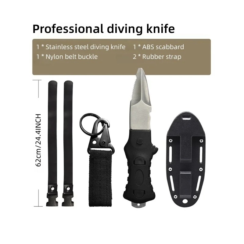 Tech Diving Accessories - Outdoor Water Rescue Knife Spearfishing Diving