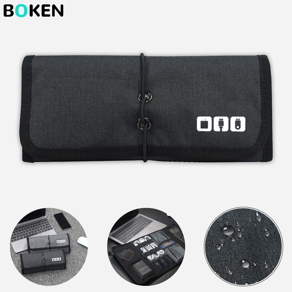 Tech Accessories Organizer - Tech Organizer Bag Cable Storage Case