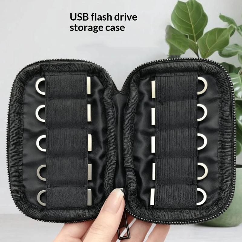 Tech Accessories Organizer - USB Flash Drive Electronic Accessories Organizer