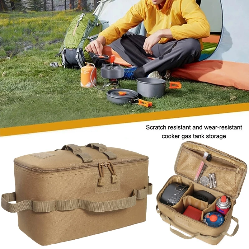 Camping Gas Tank Storage Bag O - Tech Accessories Organizer บทวิจารณ์และราคา