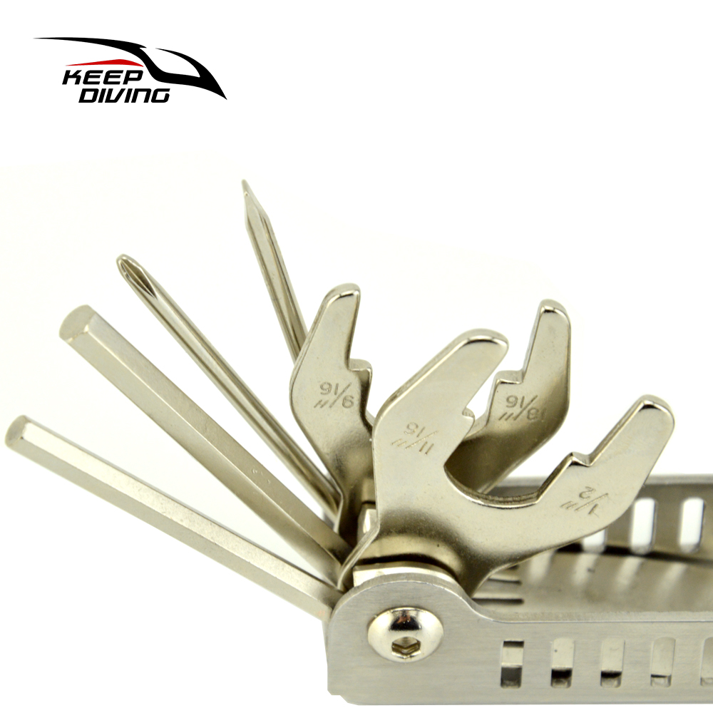 13 In 1 304 Stainless Steel Di - Tech Diving Accessories บทวิจารณ์และราคา