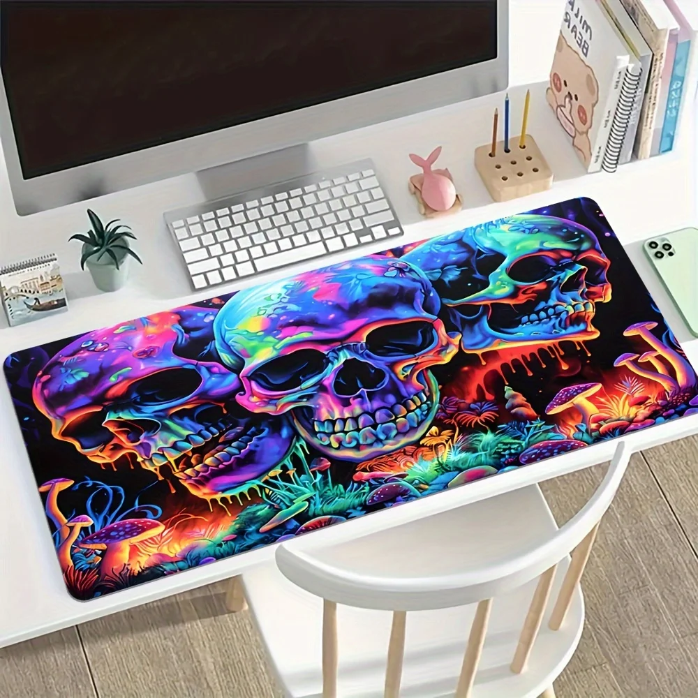 Graffiti Art Skull Mouse Pad 9 - Tech Table Accessories บทวิจารณ์และราคา