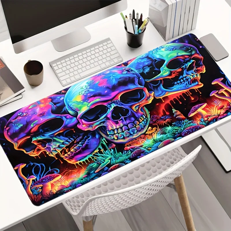 Graffiti Art Skull Mouse Pad 9 - Tech Table Accessories บทวิจารณ์และราคา