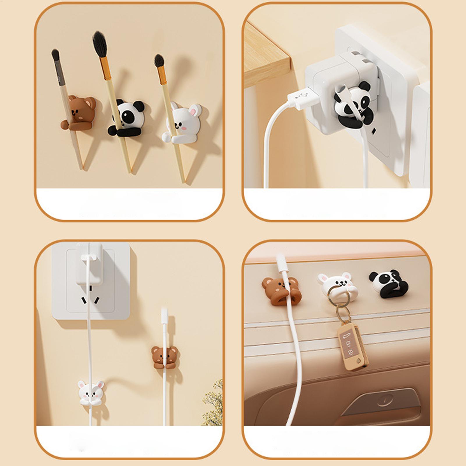 Data Cable Organizer Capybara  - Desk Cable Clip บทวิจารณ์และราคา