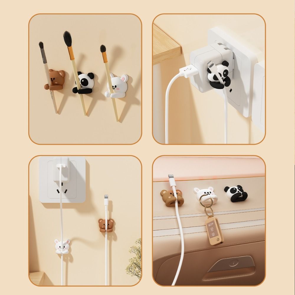 Strong Adhesive Self-Adhesive  - Desk Cable Clip บทวิจารณ์และราคา