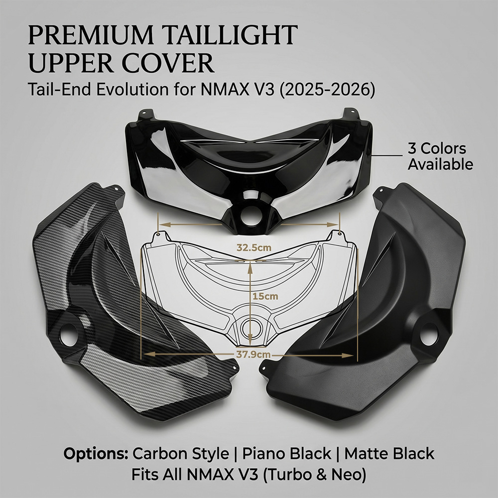 X-CLASS Motorcycle ABS Tail Li - Nmax Tech Max Accessories บทวิจารณ์และราคา