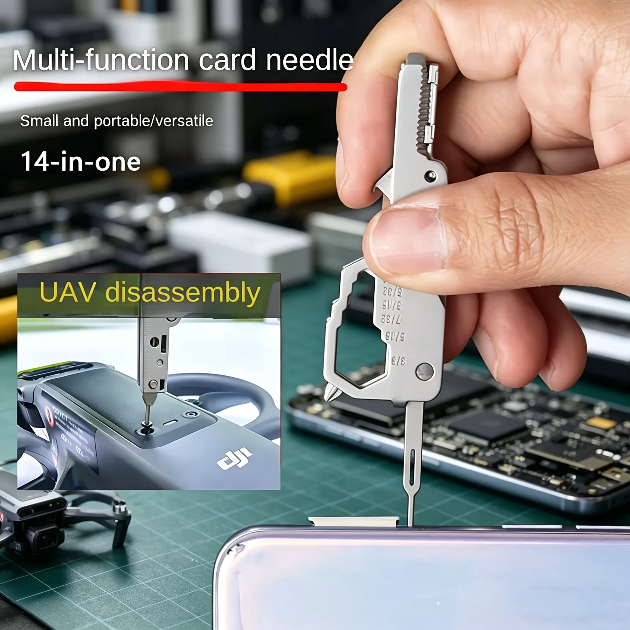 Multi-Function Keychain EDC To - Tech Accessories Kit บทวิจารณ์และราคา
