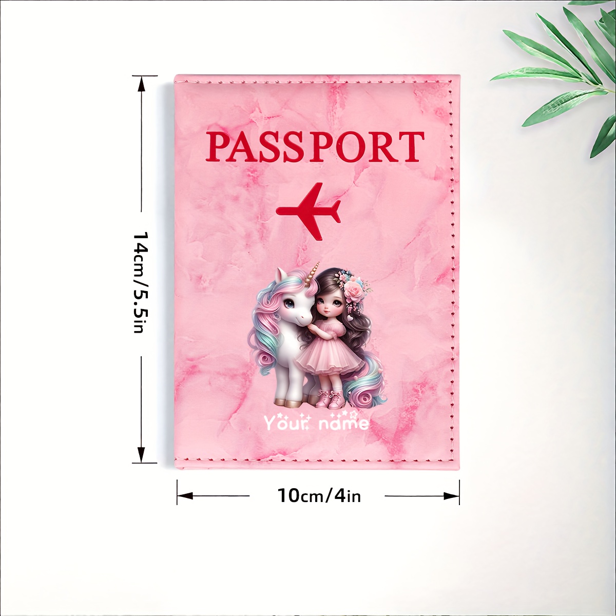 Unicorn Girl Pattern PU Passpo - Tech Accessories For Travel บทวิจารณ์และราคา