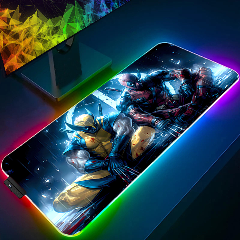 LED Mouse Pad Gaming Backlight - Tech Accessories Desk บทวิจารณ์และราคา