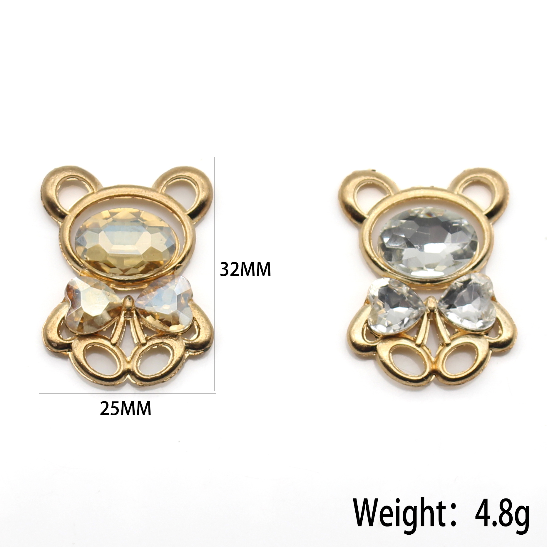 10PCS 32 * 25MM Alloy Little B - Tech Room Accessories บทวิจารณ์และราคา