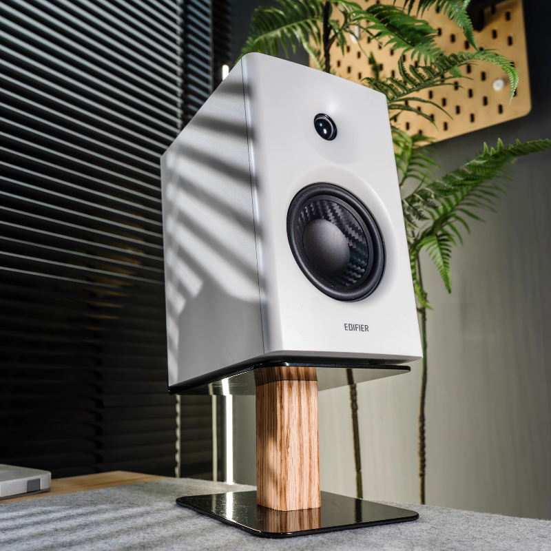 Black Walnut Speaker Stand Des - Tech Room Accessories บทวิจารณ์และราคา