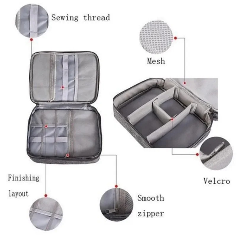 Electronics Organizer Travel C - Tech Accessories Travel Bag บทวิจารณ์และราคา