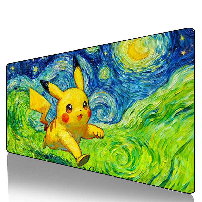 Mouse Pad Pokemon Pikachu Geng - Tech Accessories Desk บทวิจารณ์และราคา