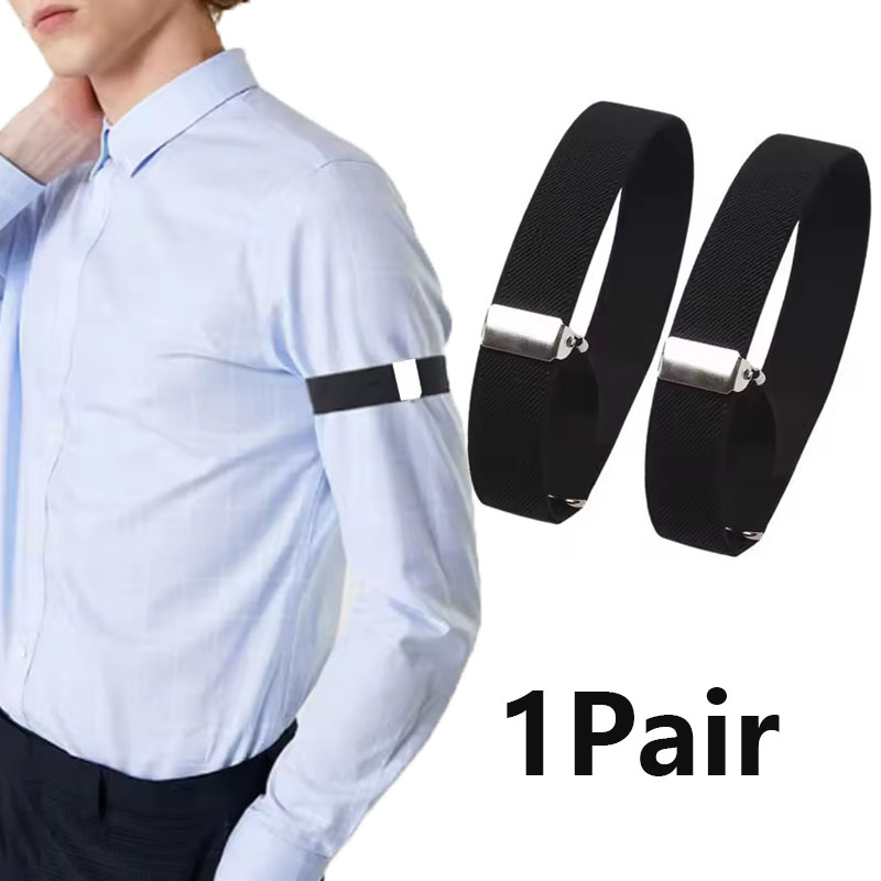 HOT 2Pcs Adjustable Shirt Slee - Tech Wear Accessories บทวิจารณ์และราคา