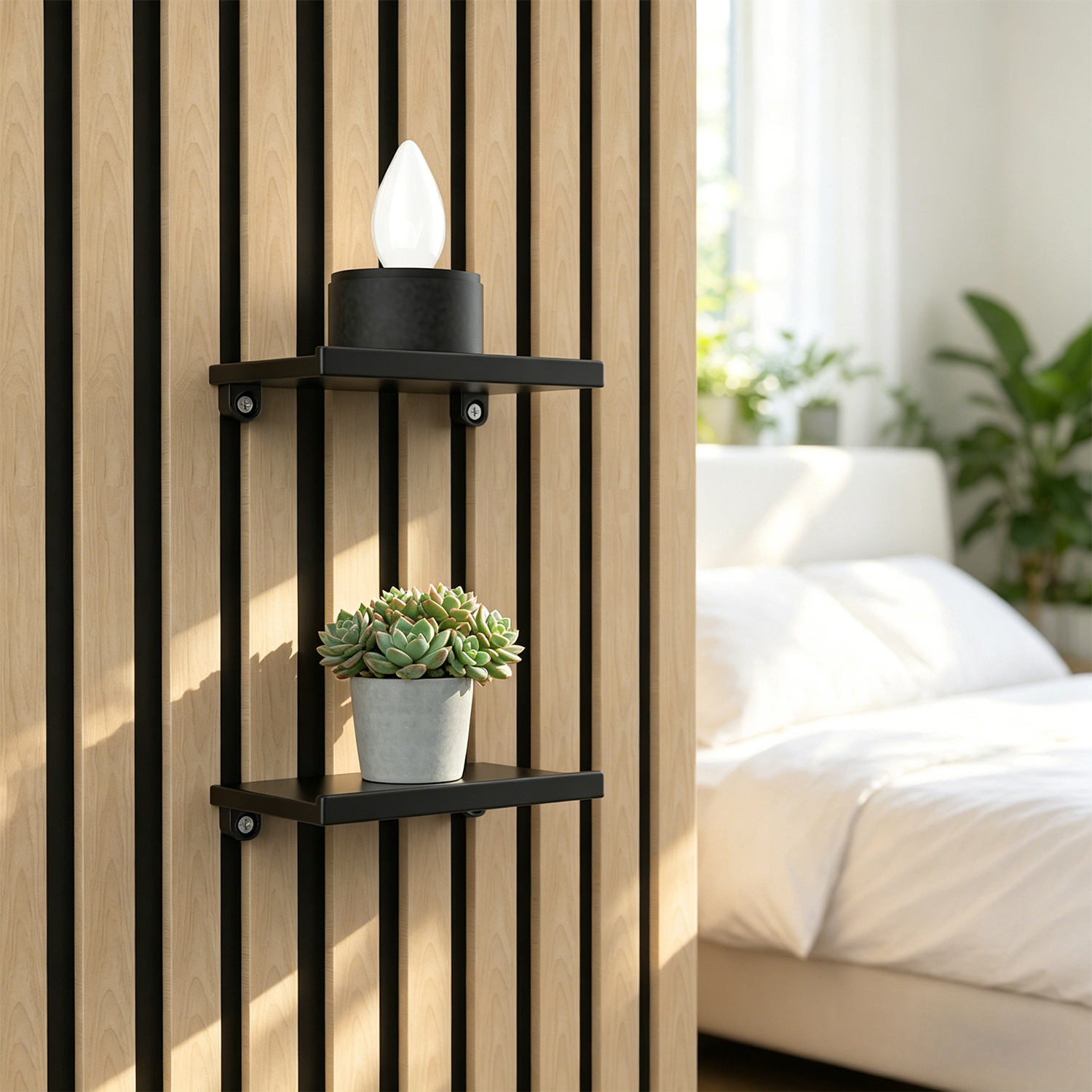 Set of 1 Acoustic Panel Shelf, - Tech Room Accessories บทวิจารณ์และราคา