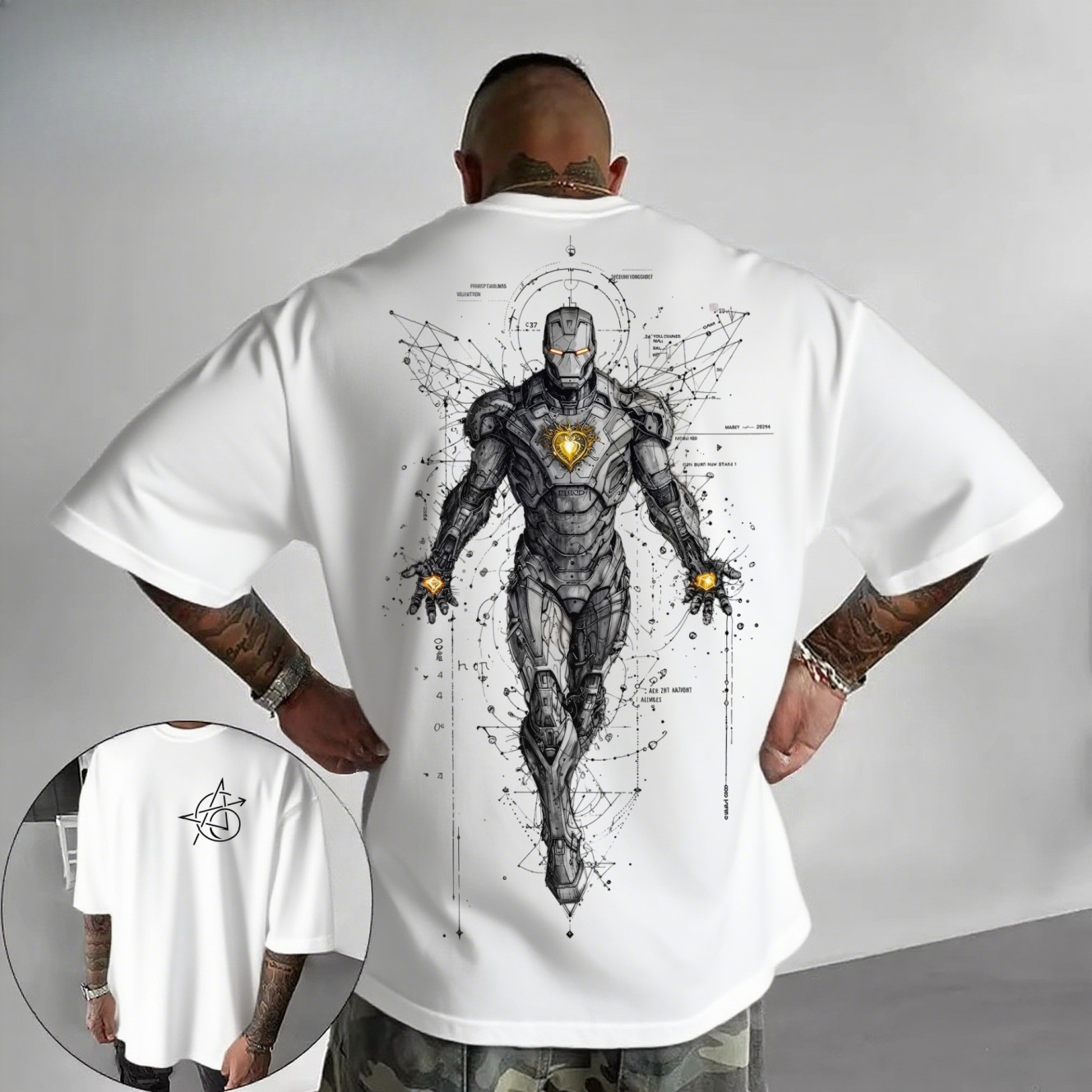 2026 New Cyberpunk Iron Man Te - Trending Tech Accessories บทวิจารณ์และราคา