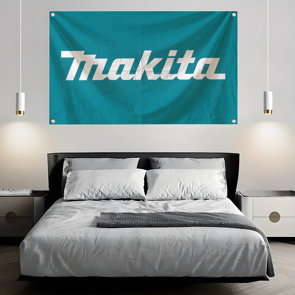 M-Makitas Tool Logo Flags Flag - Tech Room Accessories บทวิจารณ์และราคา