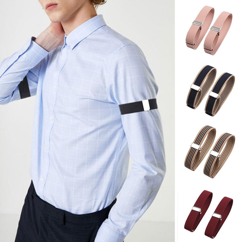 HOT 2Pcs Mens Sleeve Garters H - Tech Wear Accessories บทวิจารณ์และราคา