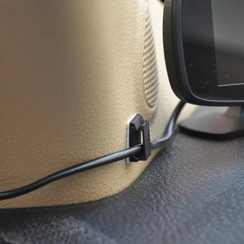 40/10Pcs Self-adhesive Car Cab - Desk Cable Clip บทวิจารณ์และราคา