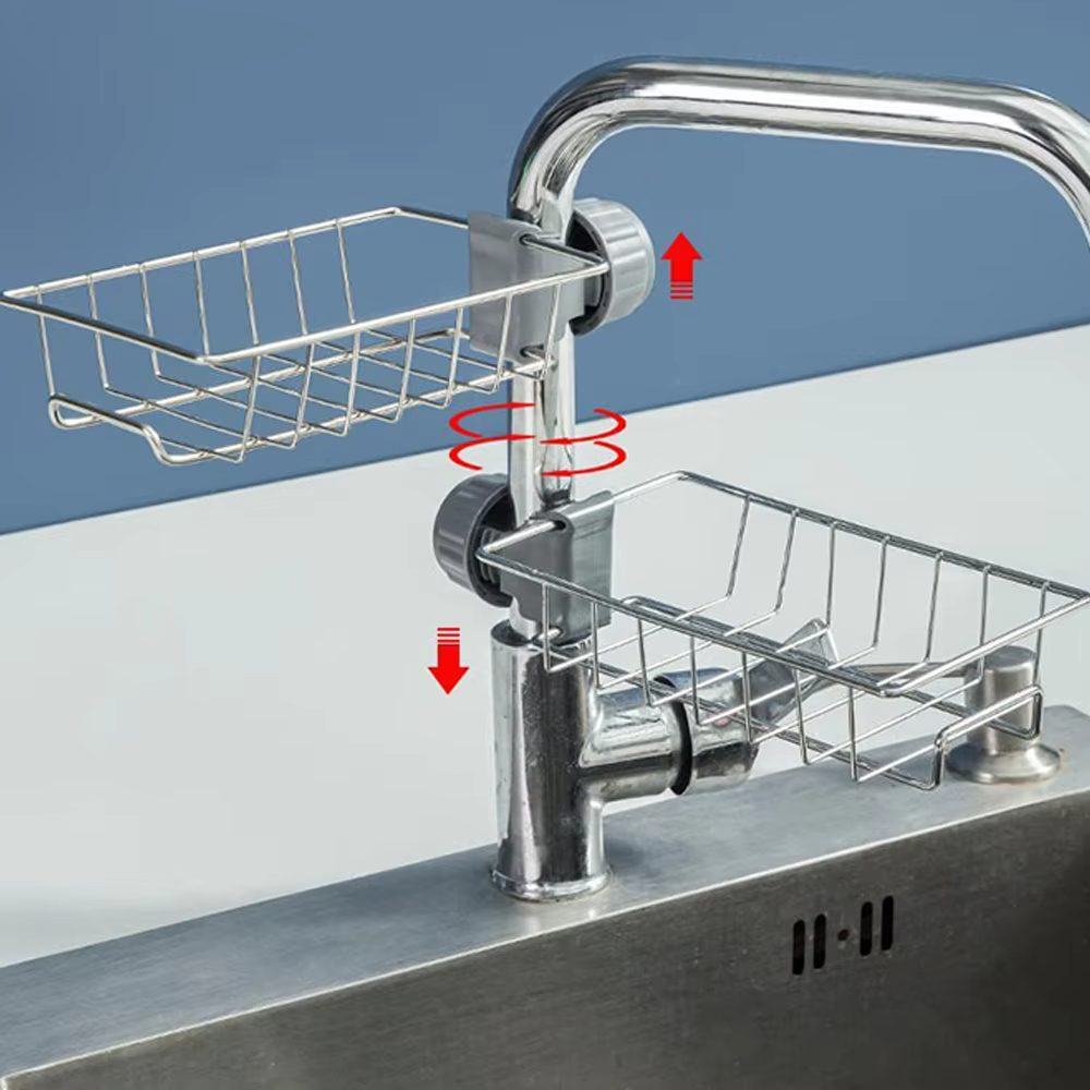 Kitchen Sink Drain Rack Sponge - Tech Accessories Organizer บทวิจารณ์และราคา