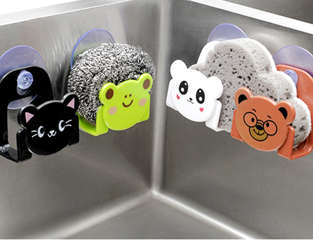 1PC Kitchen Suction Cup Sink D - Tech Accessories Organizer บทวิจารณ์และราคา