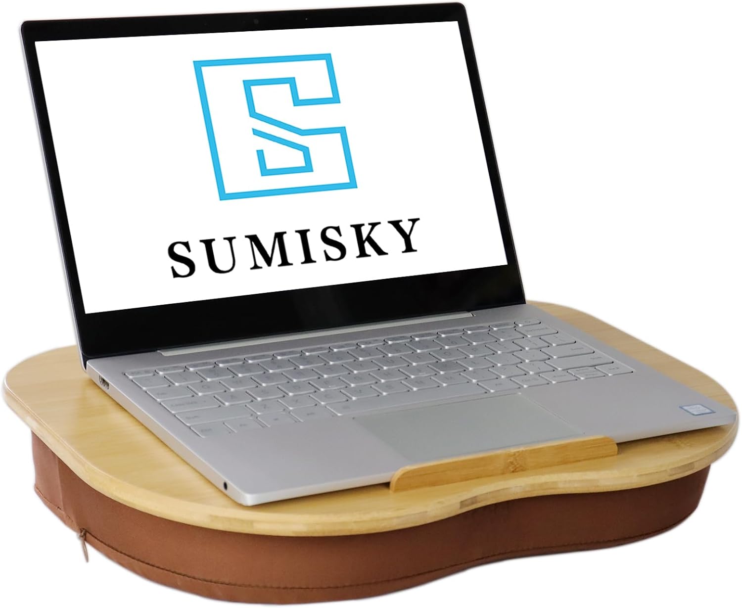 Bamboo Lap Desk for Laptop wit - Laptop Stand Bamboo บทวิจารณ์และราคา