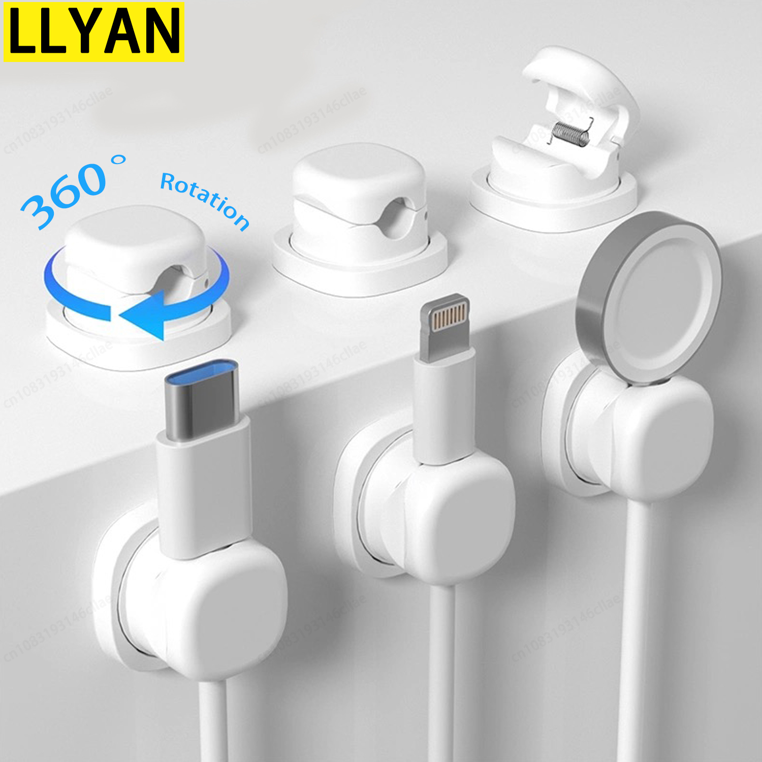 adhesive cable organizer Cable - Desk Cable Clip บทวิจารณ์และราคา