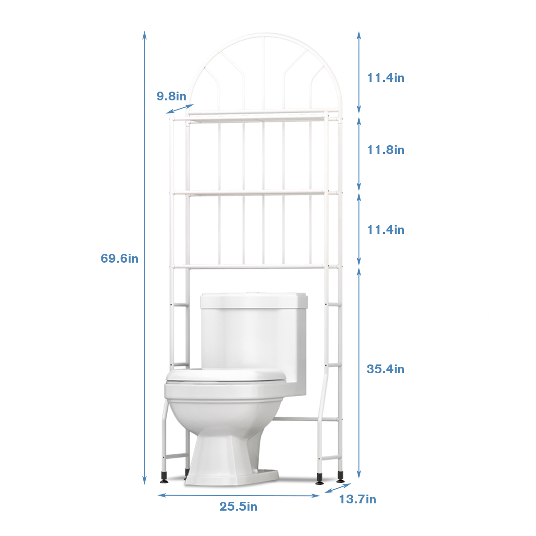 3 Shelf Bathroom Space Saver,O - Tech Accessories Organizer บทวิจารณ์และราคา