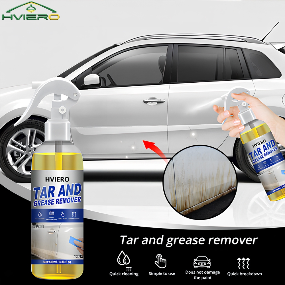 100ml Car Oil Tar Remover Solv - Screen Cleaner Spray บทวิจารณ์และราคา