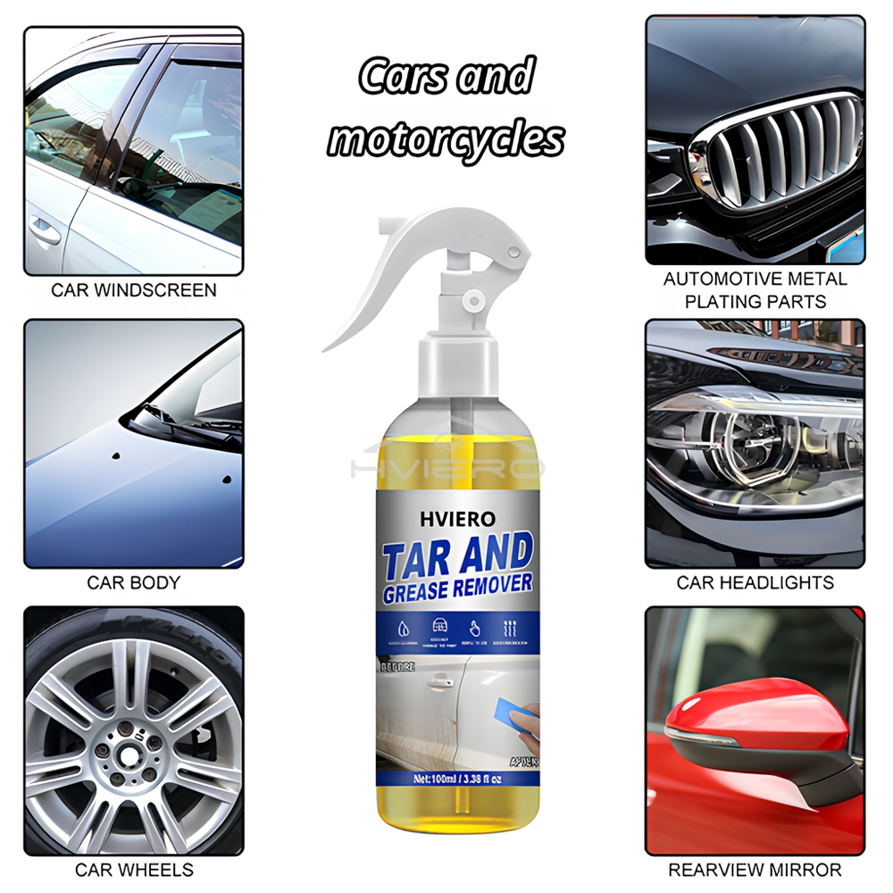 100ml Car Oil Tar Remover Solv - Screen Cleaner Spray บทวิจารณ์และราคา