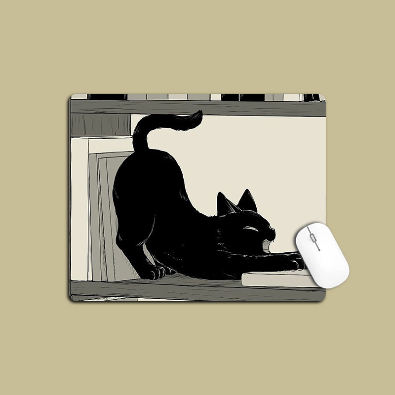 Mouse Mat Cat Mause Pad Cute C - Tech Accessories Desk บทวิจารณ์และราคา