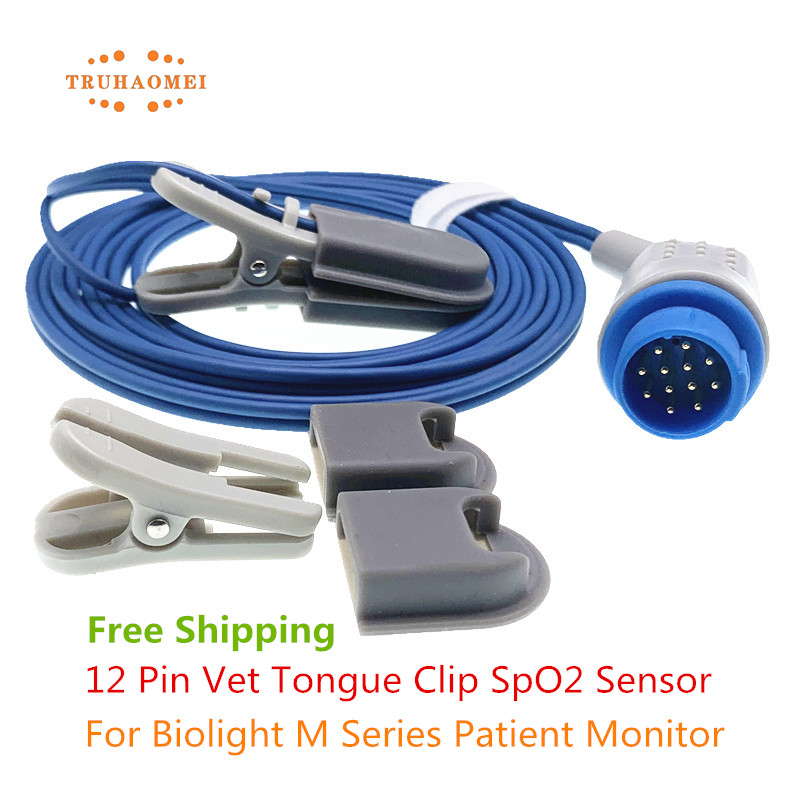 12 Pin SpO2 Sensor Reusable Di - M Tech Accessories บทวิจารณ์และราคา
