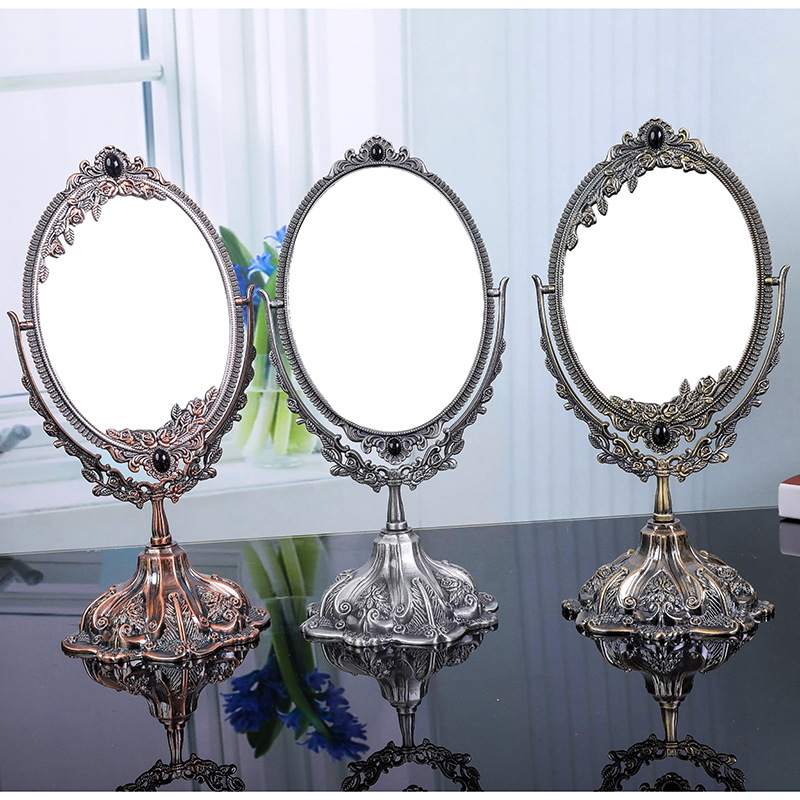 European Retro Makeup Mirror f - Tech Room Accessories บทวิจารณ์และราคา