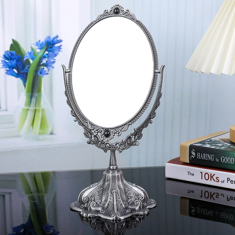 European Retro Makeup Mirror f - Tech Room Accessories บทวิจารณ์และราคา