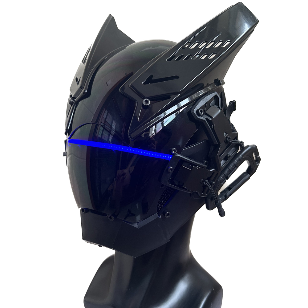 Cyberpunk Punk Mask Helmet,Fut - Tech Wear Accessories บทวิจารณ์และราคา