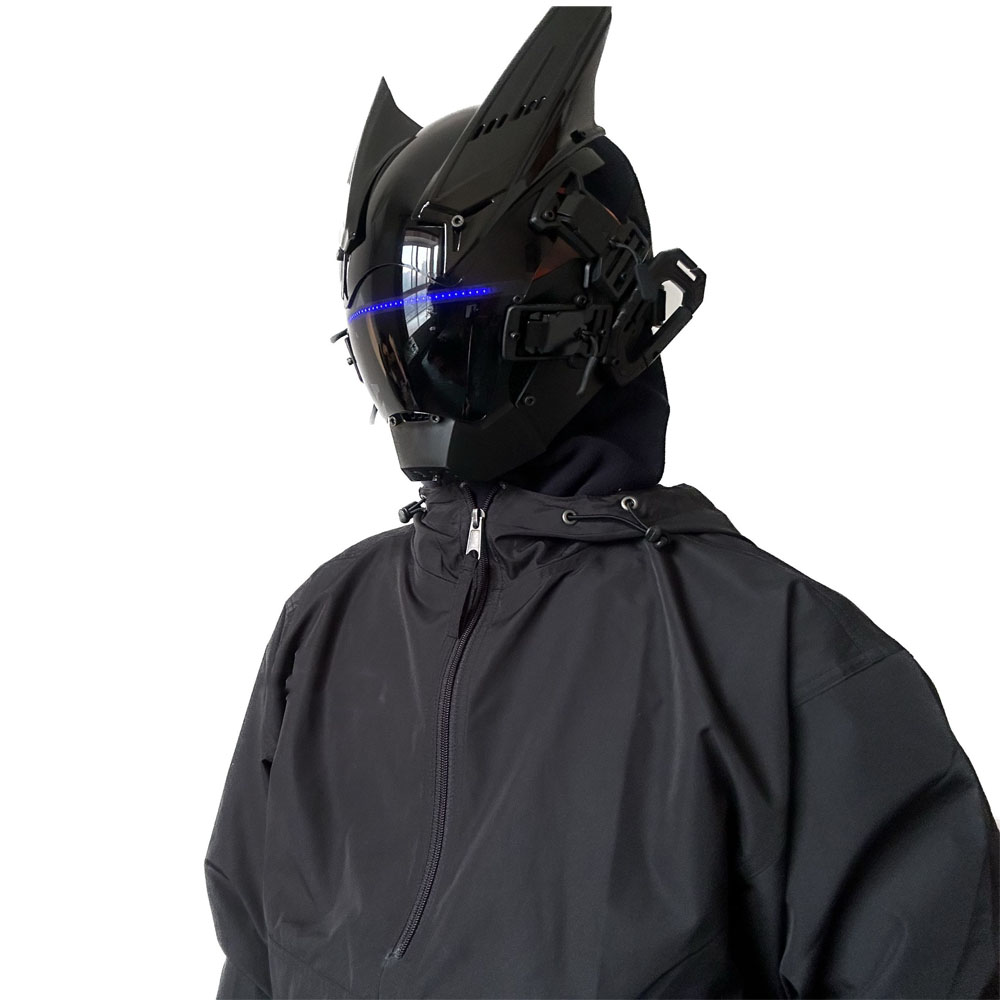 Cyberpunk Punk Mask Helmet,Fut - Tech Wear Accessories บทวิจารณ์และราคา