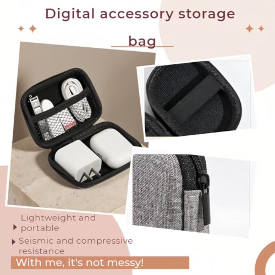 Electronic Accessories Organiz - Tech Accessories Travel Bag บทวิจารณ์และราคา