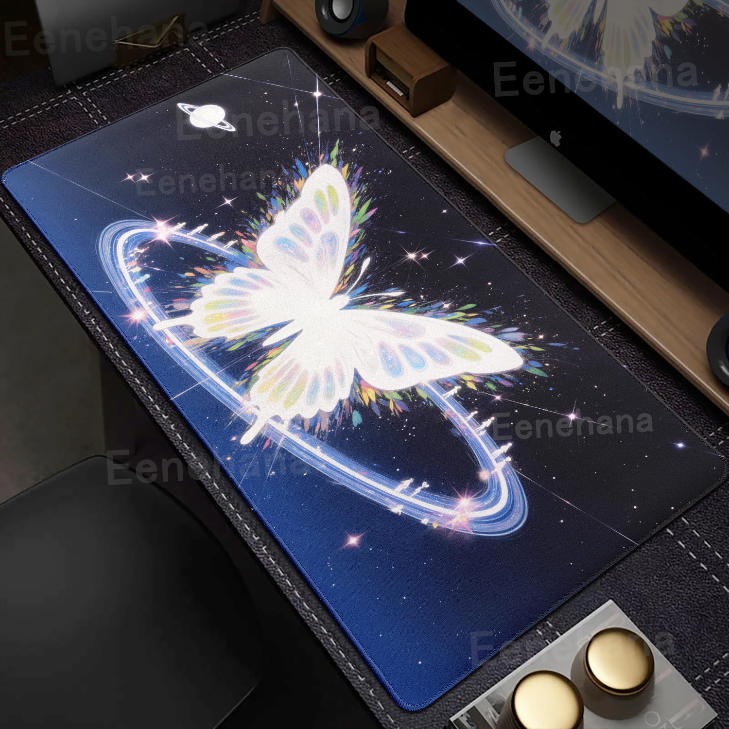 Butterfly Flower Mouse Pad Key - Tech Table Accessories บทวิจารณ์และราคา