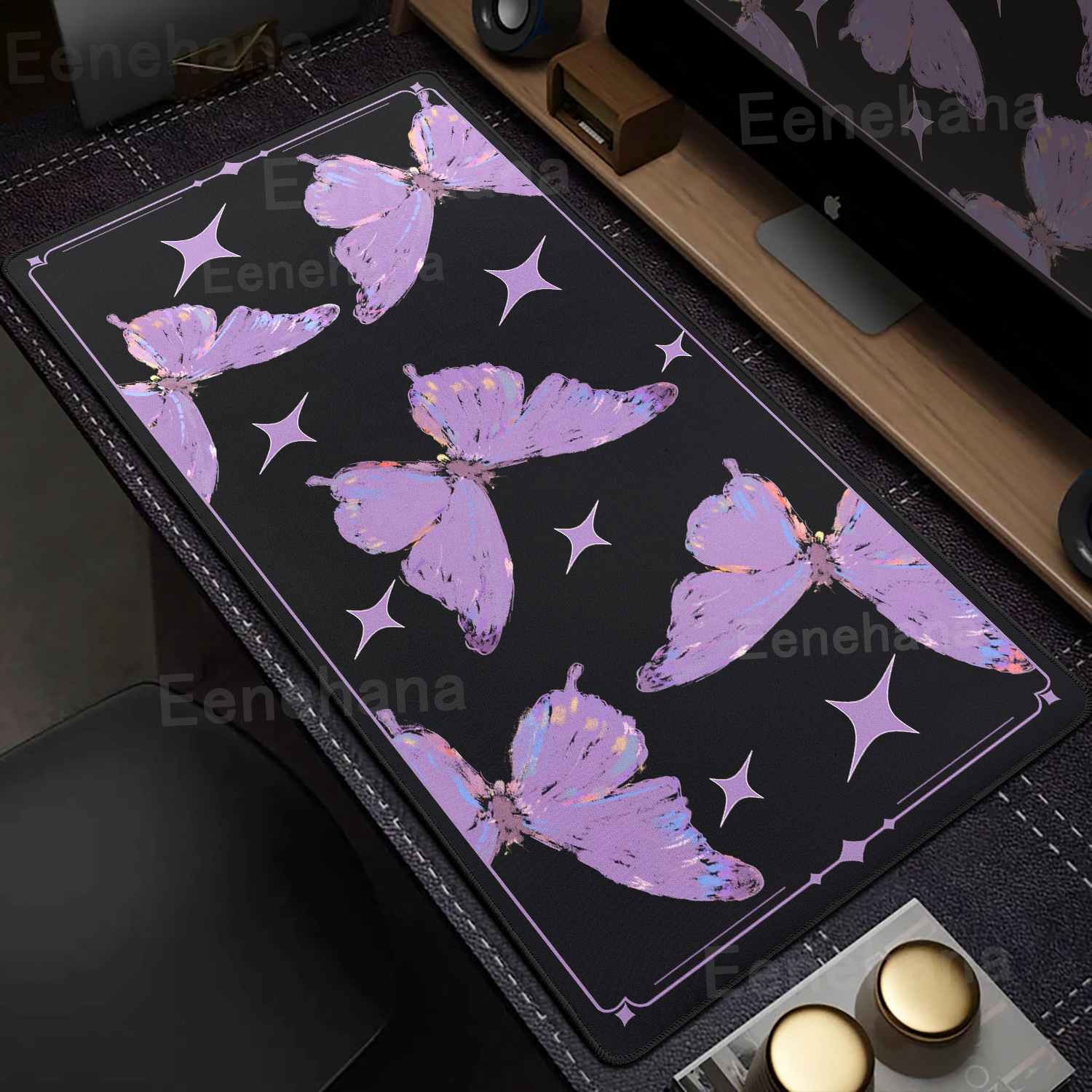 Butterfly Flower Mouse Pad Key - Tech Table Accessories บทวิจารณ์และราคา