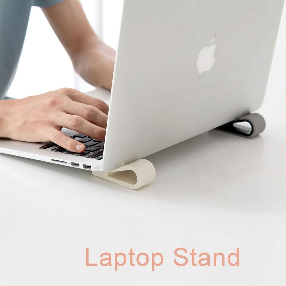 4-Pack Silicone Laptop Stands  - Laptop Stand Bamboo บทวิจารณ์และราคา