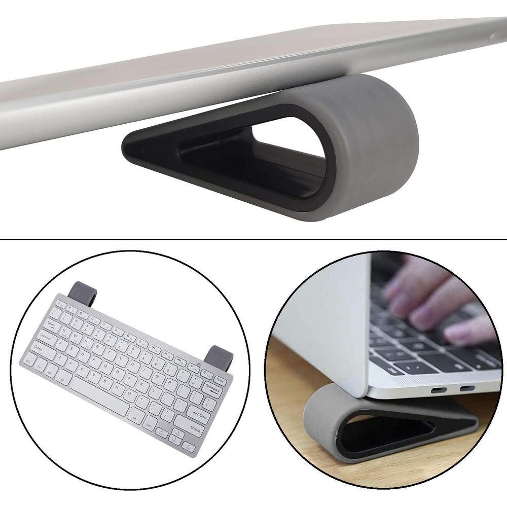 4-Pack Silicone Laptop Stands  - Laptop Stand Bamboo บทวิจารณ์และราคา