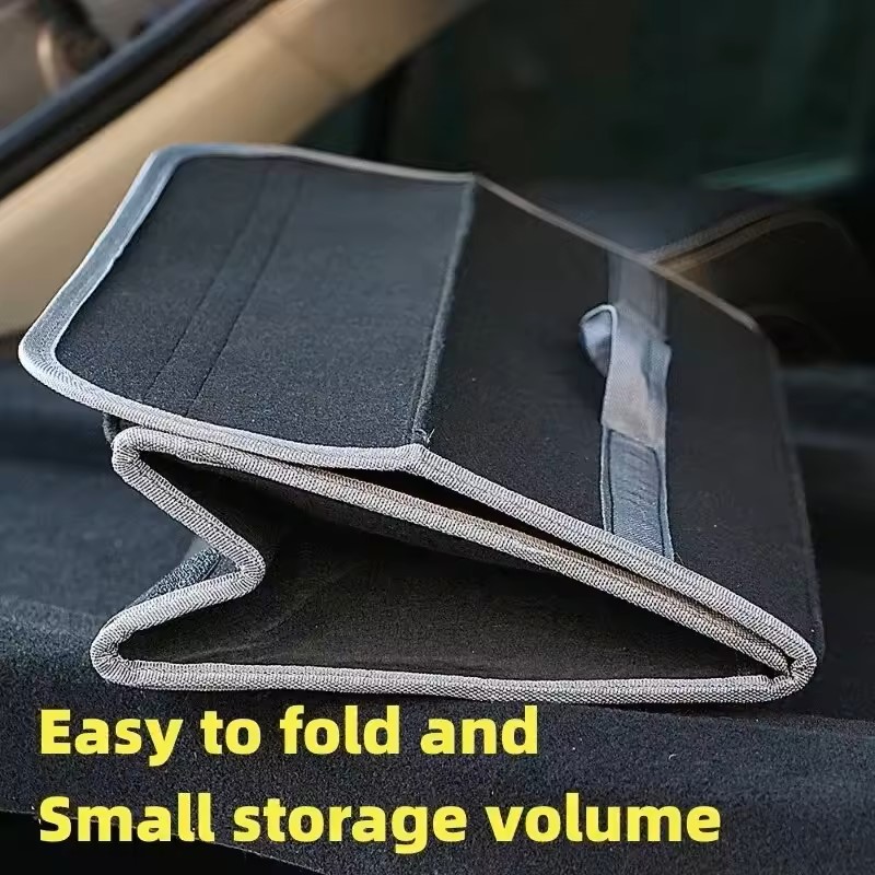 Car Trunk soft Organizer Felt  - Tech Accessories Organizer บทวิจารณ์และราคา