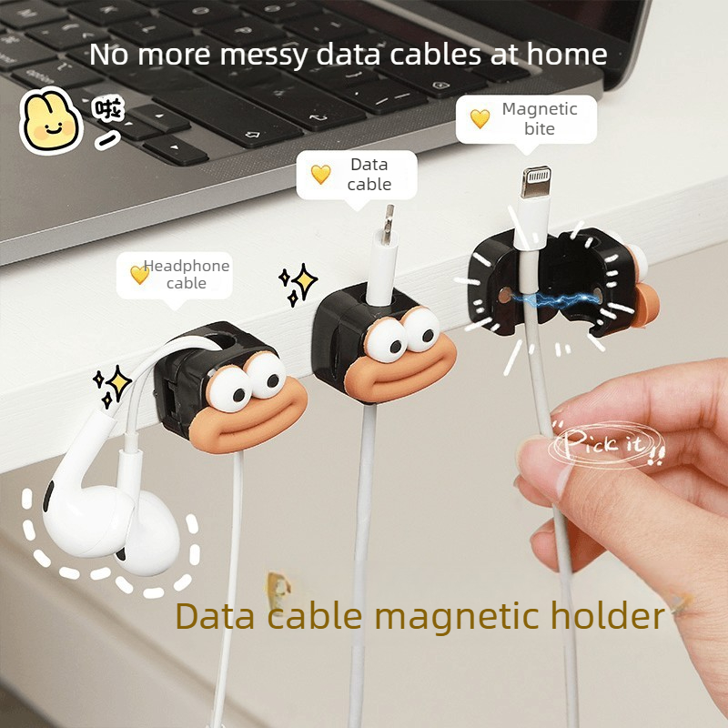 1/5/10pcs Magnetic Cable Clips - Desk Cable Clip บทวิจารณ์และราคา