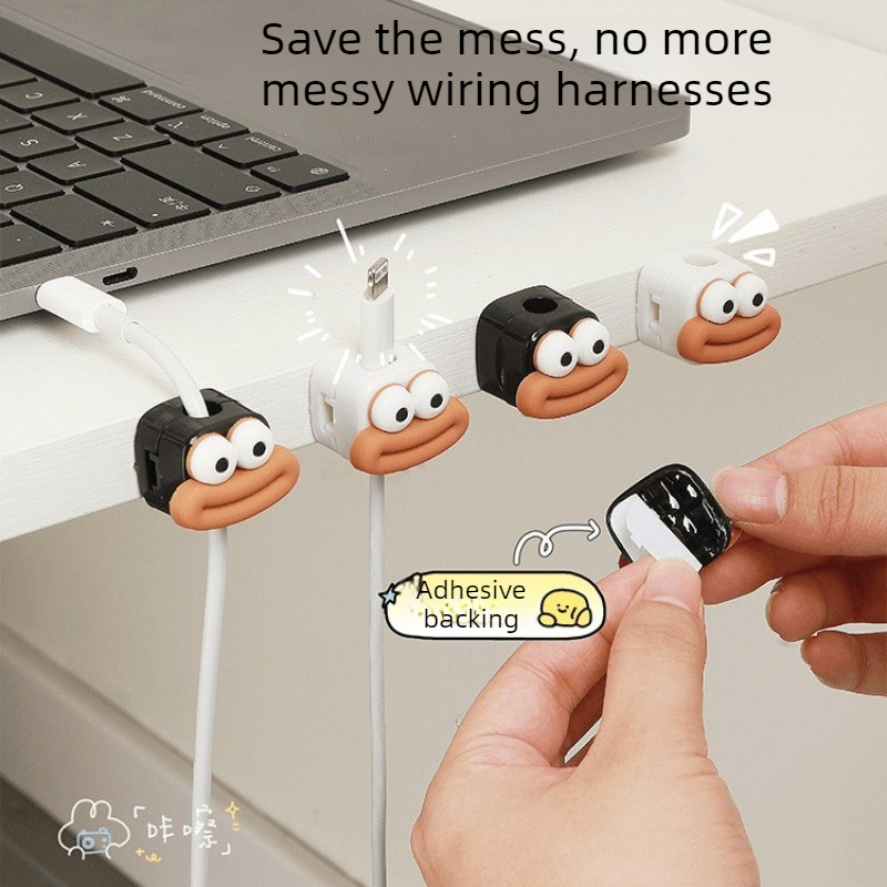1/5/10pcs Magnetic Cable Clips - Desk Cable Clip บทวิจารณ์และราคา