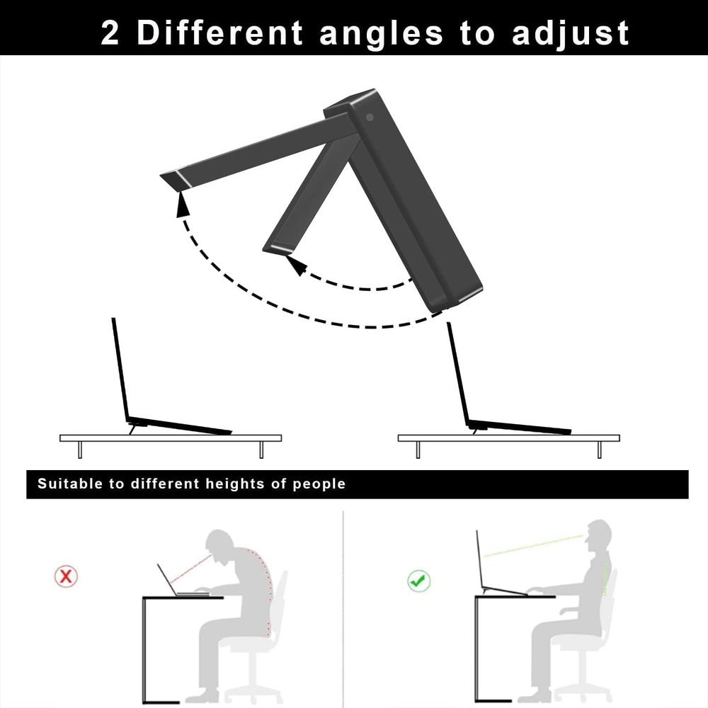 Compact Dual-Function Laptop S - Laptop Stand Bamboo บทวิจารณ์และราคา