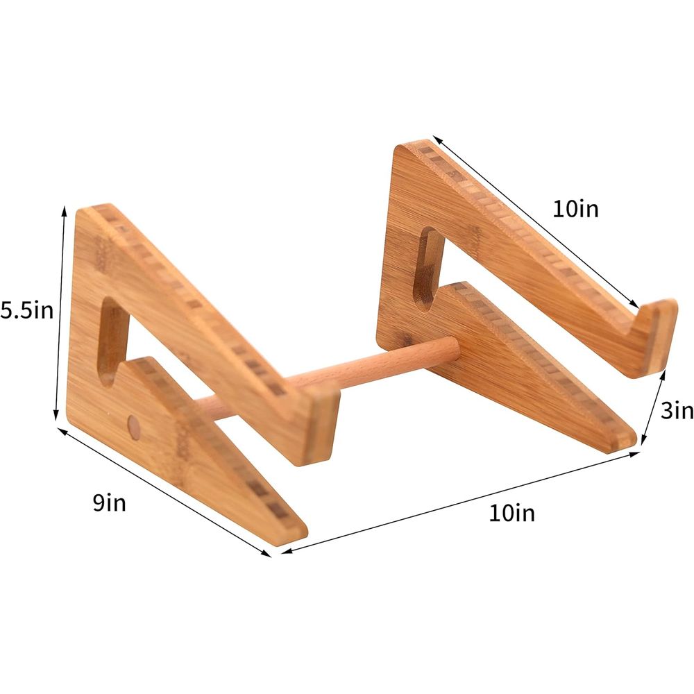Laptop Stand - Wooden Desk, Ba - Laptop Stand Bamboo บทวิจารณ์และราคา