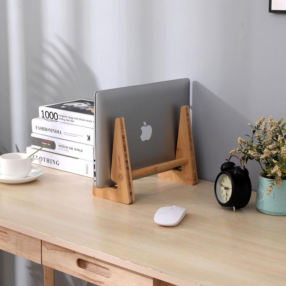 Laptop Stand - Wooden Desk, Ba - Laptop Stand Bamboo บทวิจารณ์และราคา