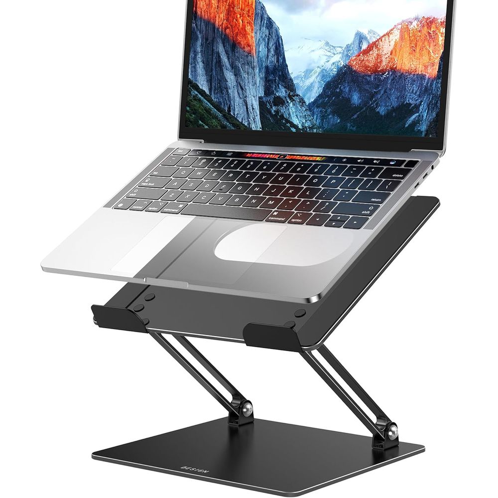 Ergonomic Adjustable Laptop St - Laptop Stand Bamboo บทวิจารณ์และราคา