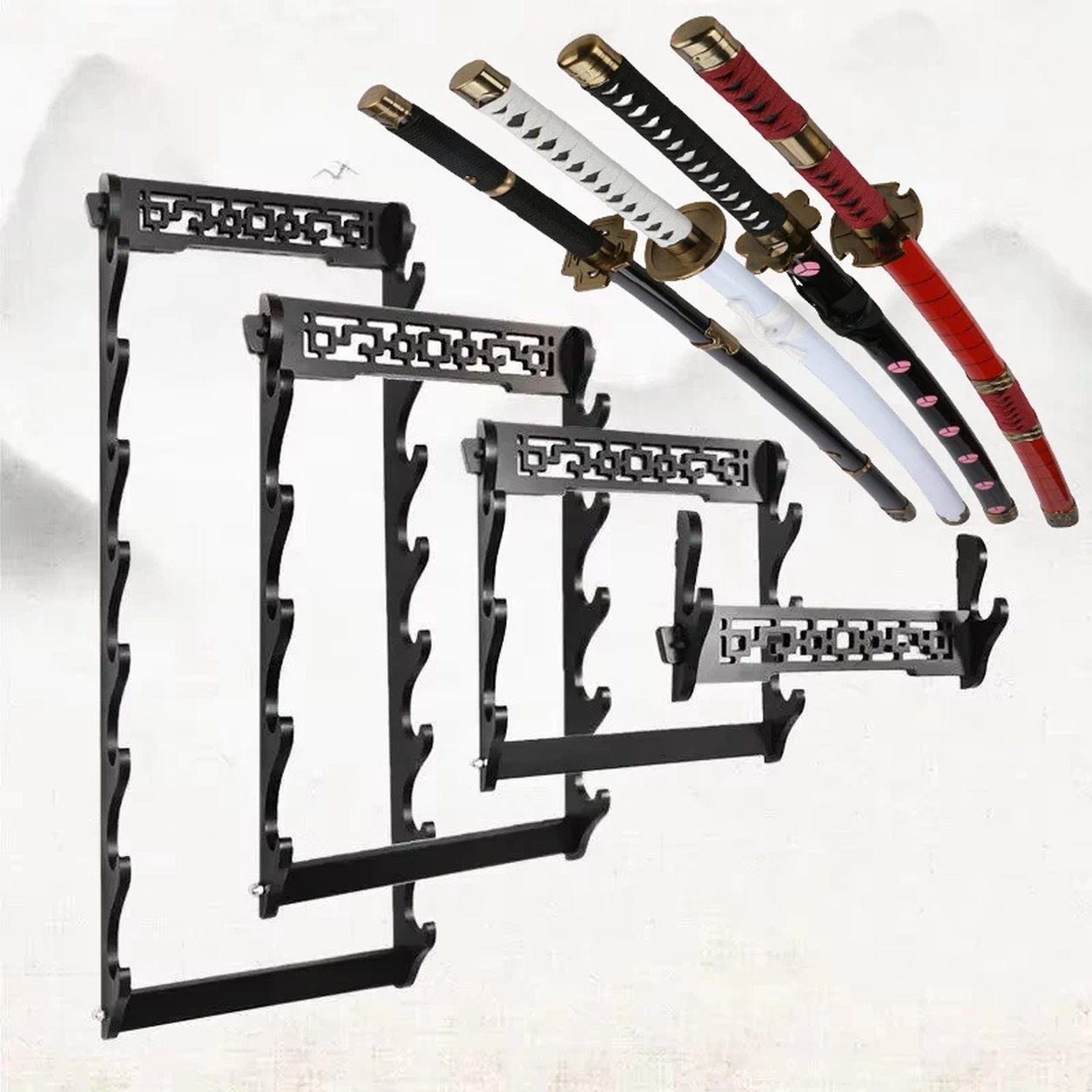 Wall Mount Katana Stand Rack S - Tech Room Accessories บทวิจารณ์และราคา